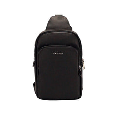 Coach Ethan Black Leather Sling Pack Shoulder Bag