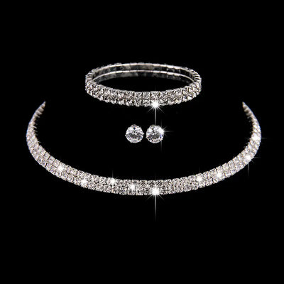 Bridal Jewelry Set - Three Piece Accessory Collection