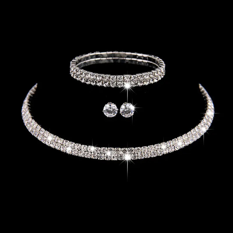 Bridal Jewelry Set - Three Piece Accessory Collection