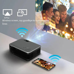 Portable High-Definition Wireless Projector for Home