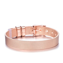 Keeper Mesh Bracelet with Adjustable Titanium Steel Band