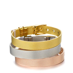 Keeper Mesh Bracelet with Adjustable Titanium Steel Band