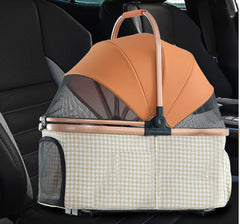 BNDC Medium Pet Stroller for Large Dogs, Foldable