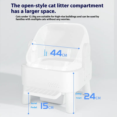 Automatic Intelligent Oversized Litter Box