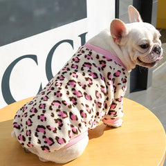 Autumn Winter Warm Pajamas Jacket for Puppies