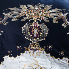 100S Egyptian Cotton 500TC Embroidered Bedding Set