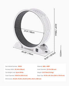 Cat Exercise Wheel with Pedometer