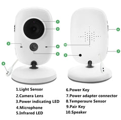 VB603 Baby Monitor for Infants and Seniors